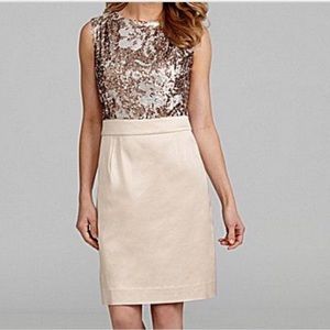 Antonio Melani Gold Sequence Dress